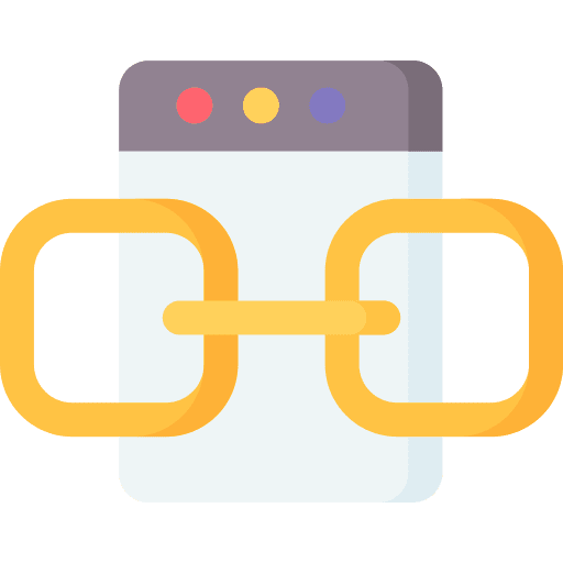 Backlink marketing backlink hyperlink icon Backlink marketing backlink hyperlink icon