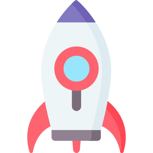 Boost accelerate rocket transport icon Boost accelerate rocket transport icon