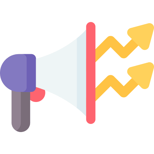 Marketing speaker loudspeaker announcement icon Marketing speaker loudspeaker announcement icon