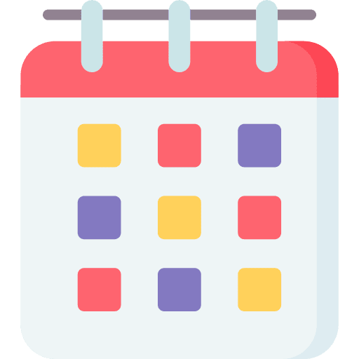 Calendar date time time and date icon Calendar date time time and date icon