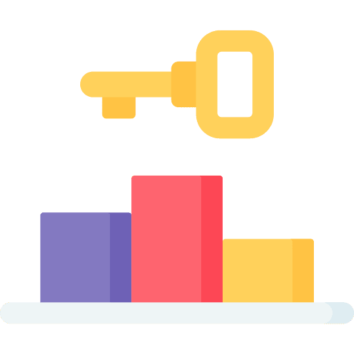 Keyword analytics seo and web rank icon Keyword analytics seo and web rank icon