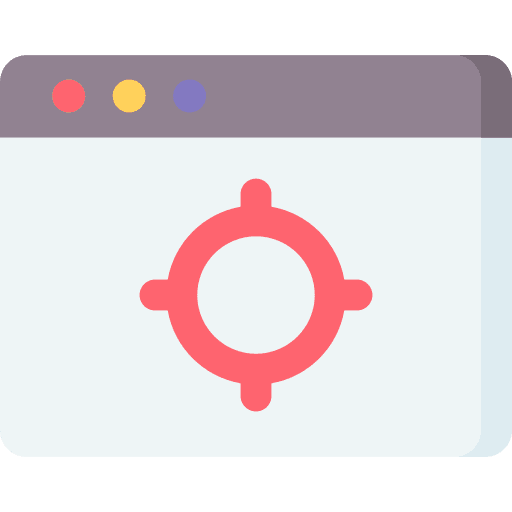 Target aim project target icon Target aim project target icon