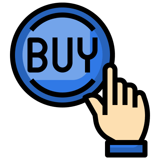 Buy button online click buy icon Buy button online click buy icon
