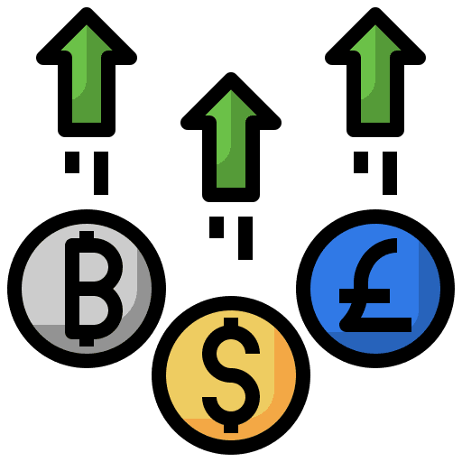 Currency dollar exchange currency icon Currency dollar exchange currency icon