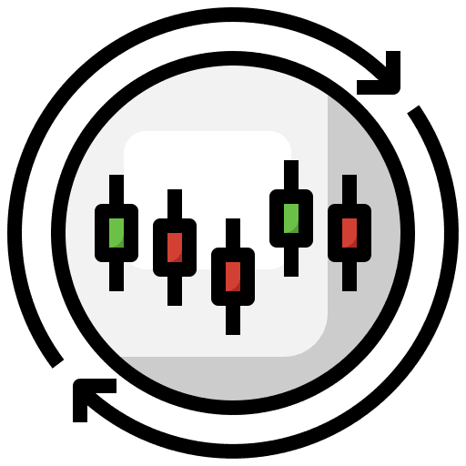 Refresh circular arrow business and finance arrows icon Refresh circular arrow business and finance arrows icon