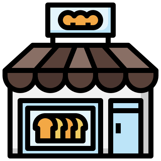 Bakery shop commerce building coffee shop icon Bakery shop commerce building coffee shop icon
