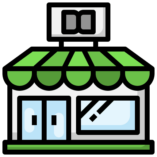 Book shop bookstore architecture and city books icon Book shop bookstore architecture and city books icon