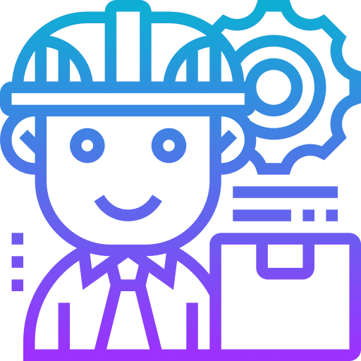 Optimization optimization engineering shipping and delivery icon