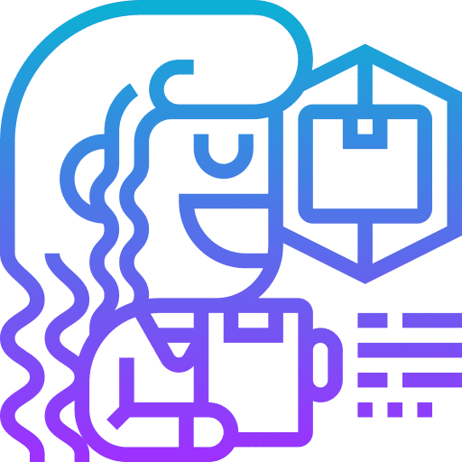 Product approved shipping and delivery control icon
