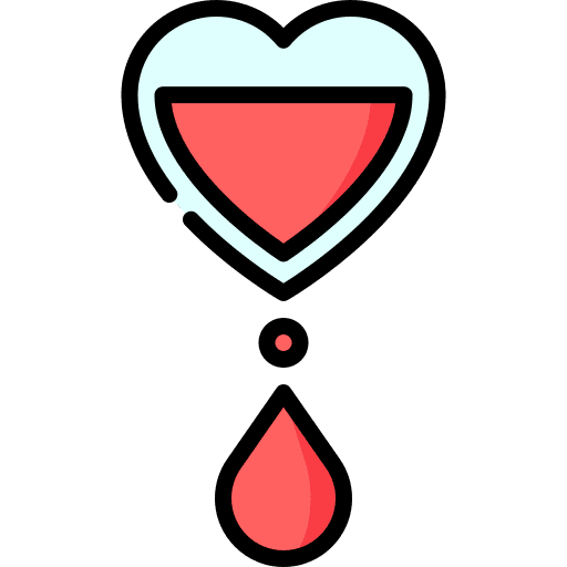 Heart medical blood donation healthcare and medical icon Heart medical blood donation healthcare and medical icon