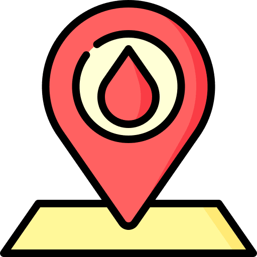 Blood donation placeholder medical assistance pin icon Blood donation placeholder medical assistance pin icon