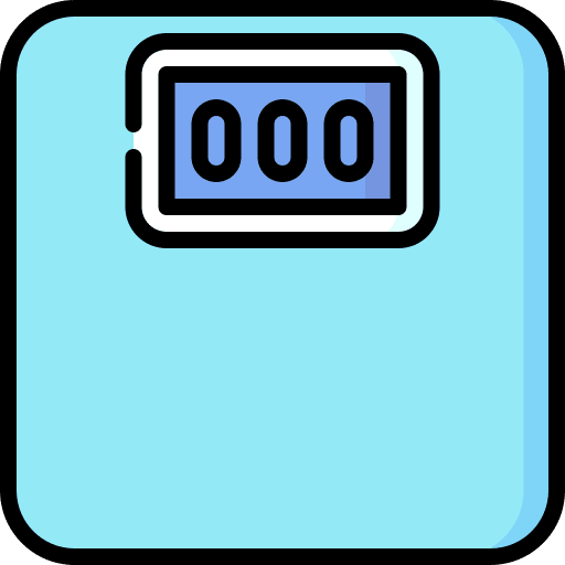 Body scale healthcare and medical body scale weighing machine icon Body scale healthcare and medical body scale weighing machine icon