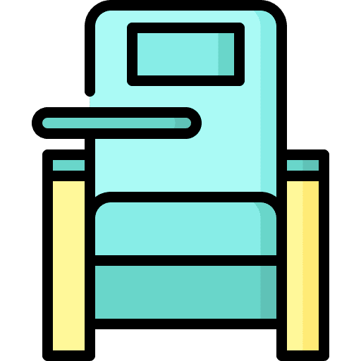 Chair blood donation hospital donor icon Chair blood donation hospital donor icon