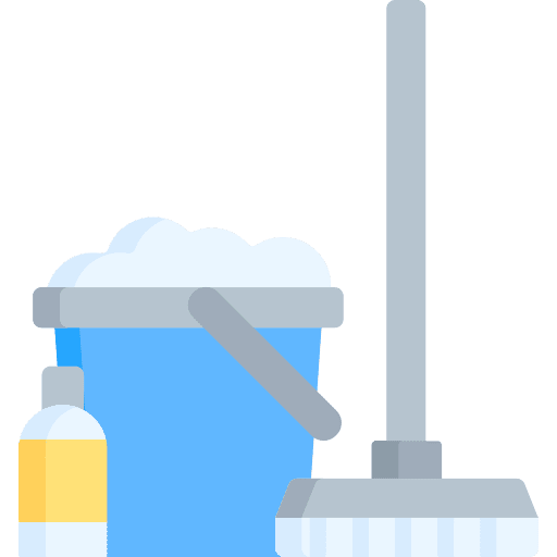 Housekeeping furniture and household clean housekeeping icon