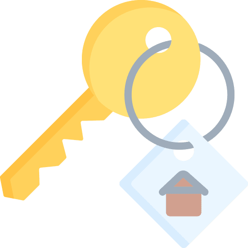 Key keys house passkey icon