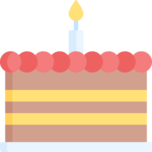 Birthday cake bakery birthday birthday cake icon