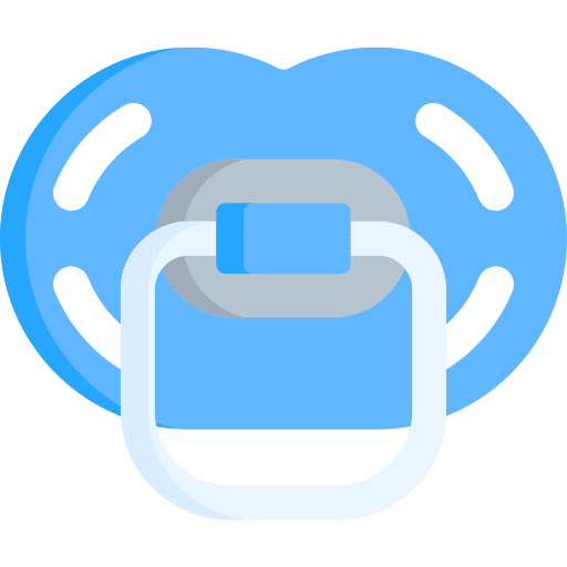 Pacifier baby dummy motherhood nursery icon