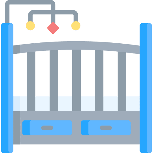 Baby crib baby toy crib baby crib icon