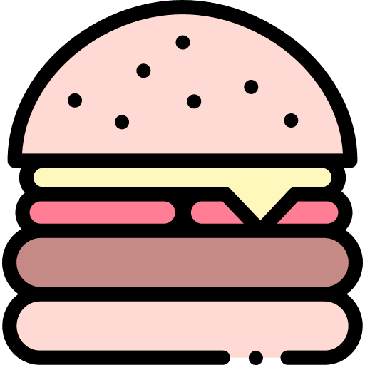 Burger sandwich cheese food and restaurant icon Burger sandwich cheese food and restaurant icon