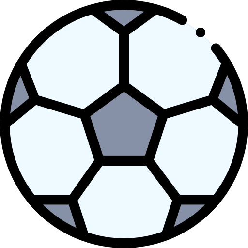 Football playing sports and competition soccer equipment icon Football playing sports and competition soccer equipment icon