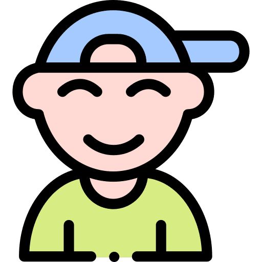 Boy people avatar cap icon Boy people avatar cap icon