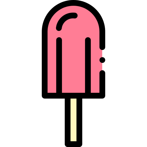 Popsicle popsicle stick summer dessert icon Popsicle popsicle stick summer dessert icon