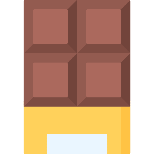 Chocolate bar snack chocolate bar sweet icon Chocolate bar snack chocolate bar sweet icon