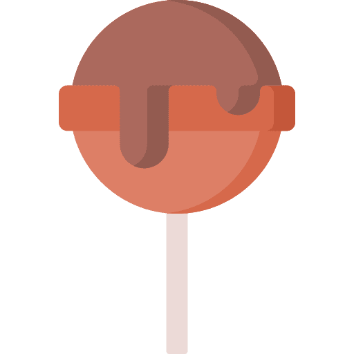 Lollipop sweet cocoa candy stick icon Lollipop sweet cocoa candy stick icon