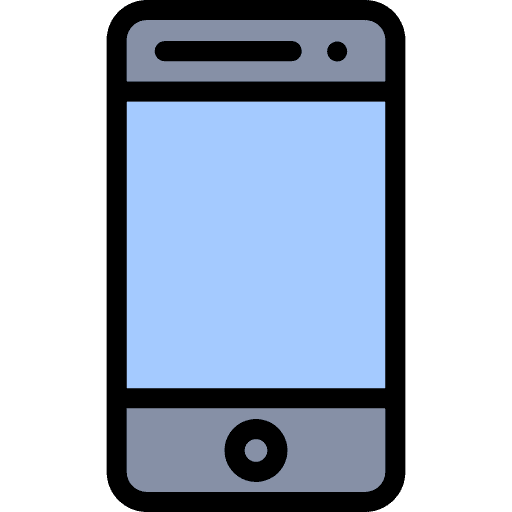 Smartphone electronics communications multimedia icon Smartphone electronics communications multimedia icon