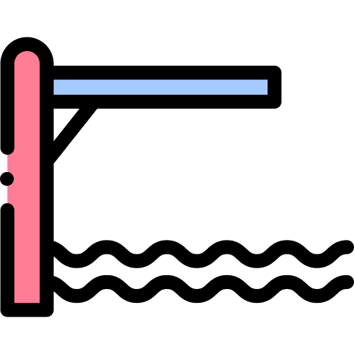 Springboard springboard olympic games diving board icon Springboard springboard olympic games diving board icon