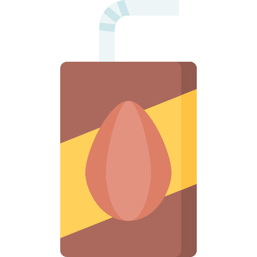 Chocolate milk drink straw food and restaurant icon Chocolate milk drink straw food and restaurant icon