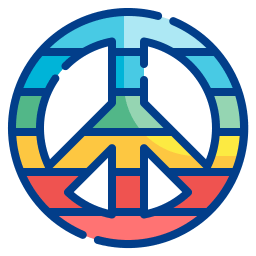 Peace love shapes and symbols symbol icon Peace love shapes and symbols symbol icon