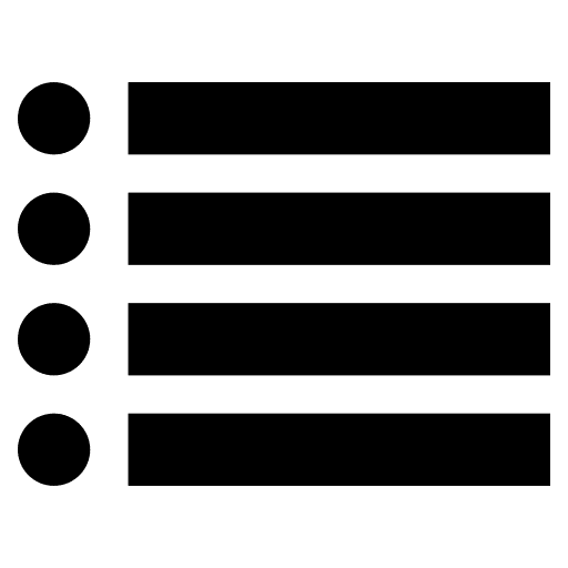 List application ui list icon