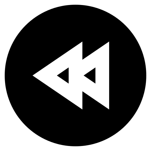 Backward ui user interface fast backward icon