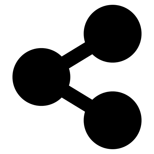 Share user interface symbol multimedia option icon