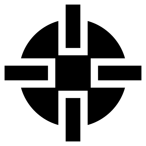 Target user interface focus button icon