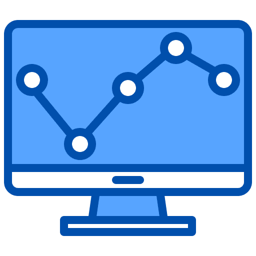 Analytics analytics business and finance data analytics icon