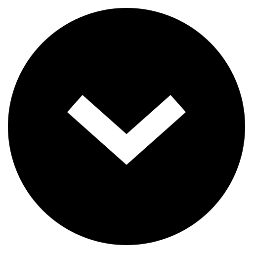 Down arrow dropdown arrow sign up chevron icon