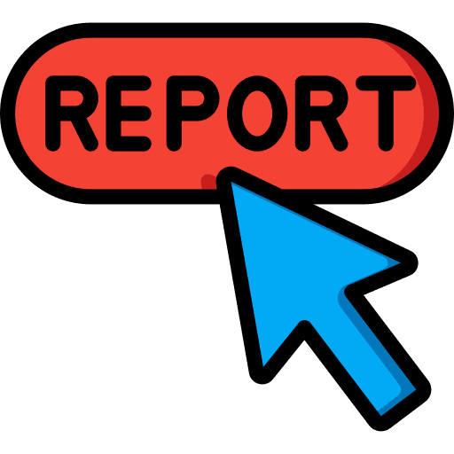 Report tap alert issue icon