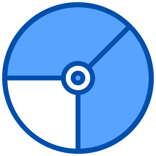 Round chart graphic radial round chart icon Round chart graphic radial round chart icon