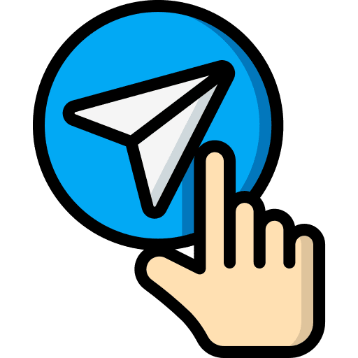 Send dm social media share icon