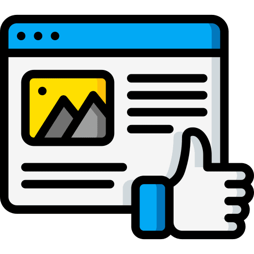 Website website social media page icon