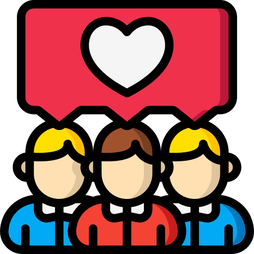 Group message group friends icon