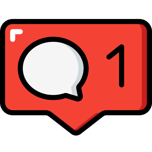 Message social social media chat icon