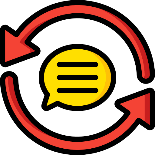 Refresh refresh communications chat icon