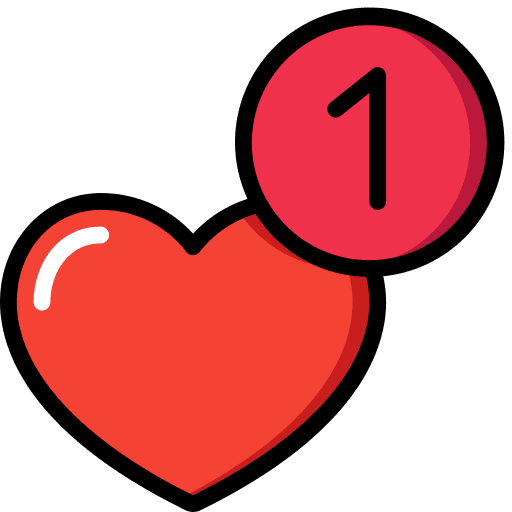 Heart heart love alert icon