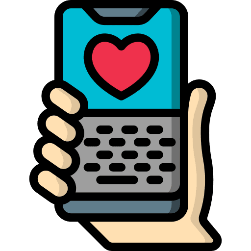 Love message love and romance mobile love message icon