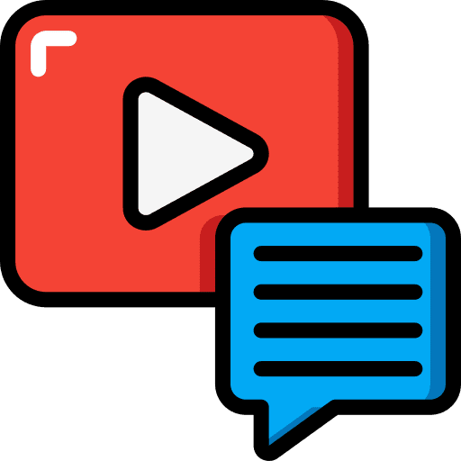 Video watch communications video icon