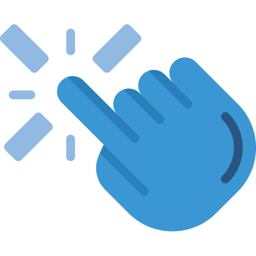 Click ui tap click icon