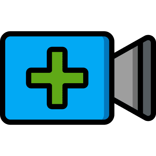 Video communications interface ui icon